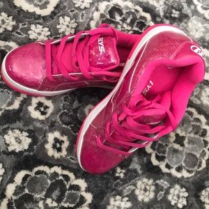 Holographic Pink Heely Shoes